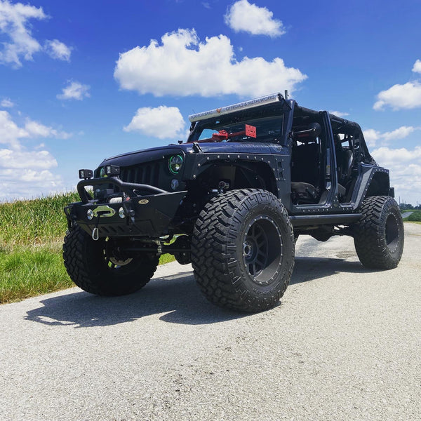 Long Arms and Teraflex Axle for Mr. Handsome Giant!