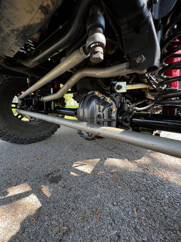 Blown Up Dana 30 Axle Swap