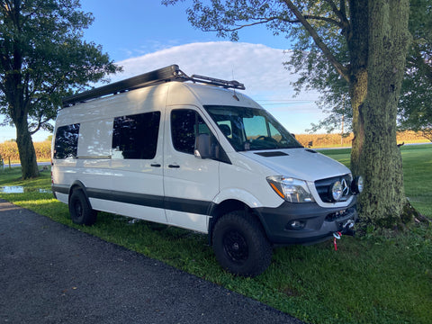 Mercedes Sprinter Gets a Lift Kit