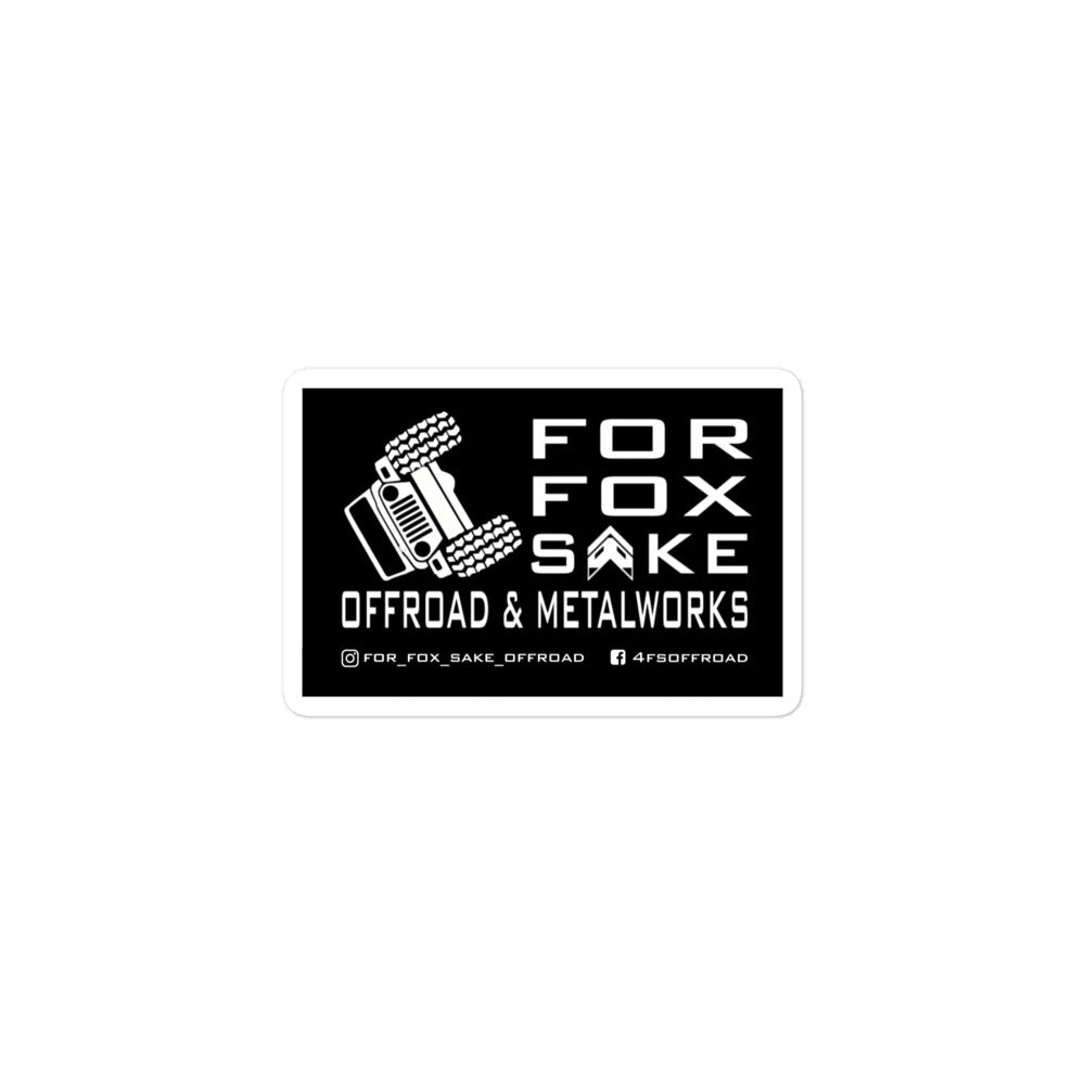 Flop Logo Sticker