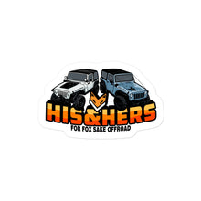 Load image into Gallery viewer, His and Hers Jeep Sticker
