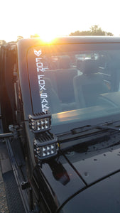 Vertical Windshield Banner