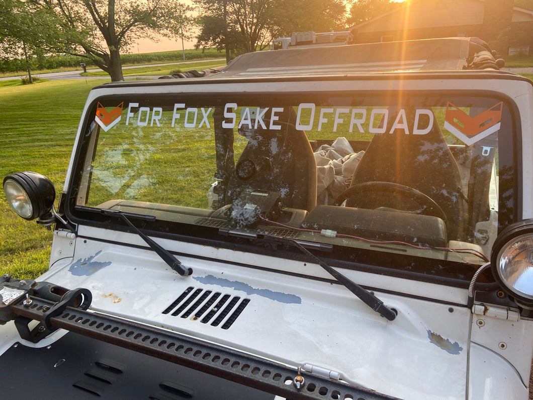 Windshield Banner