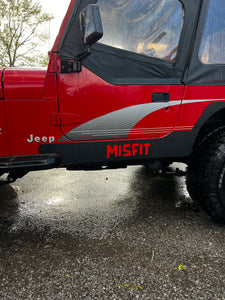 Jeep YJ Custom Sliders