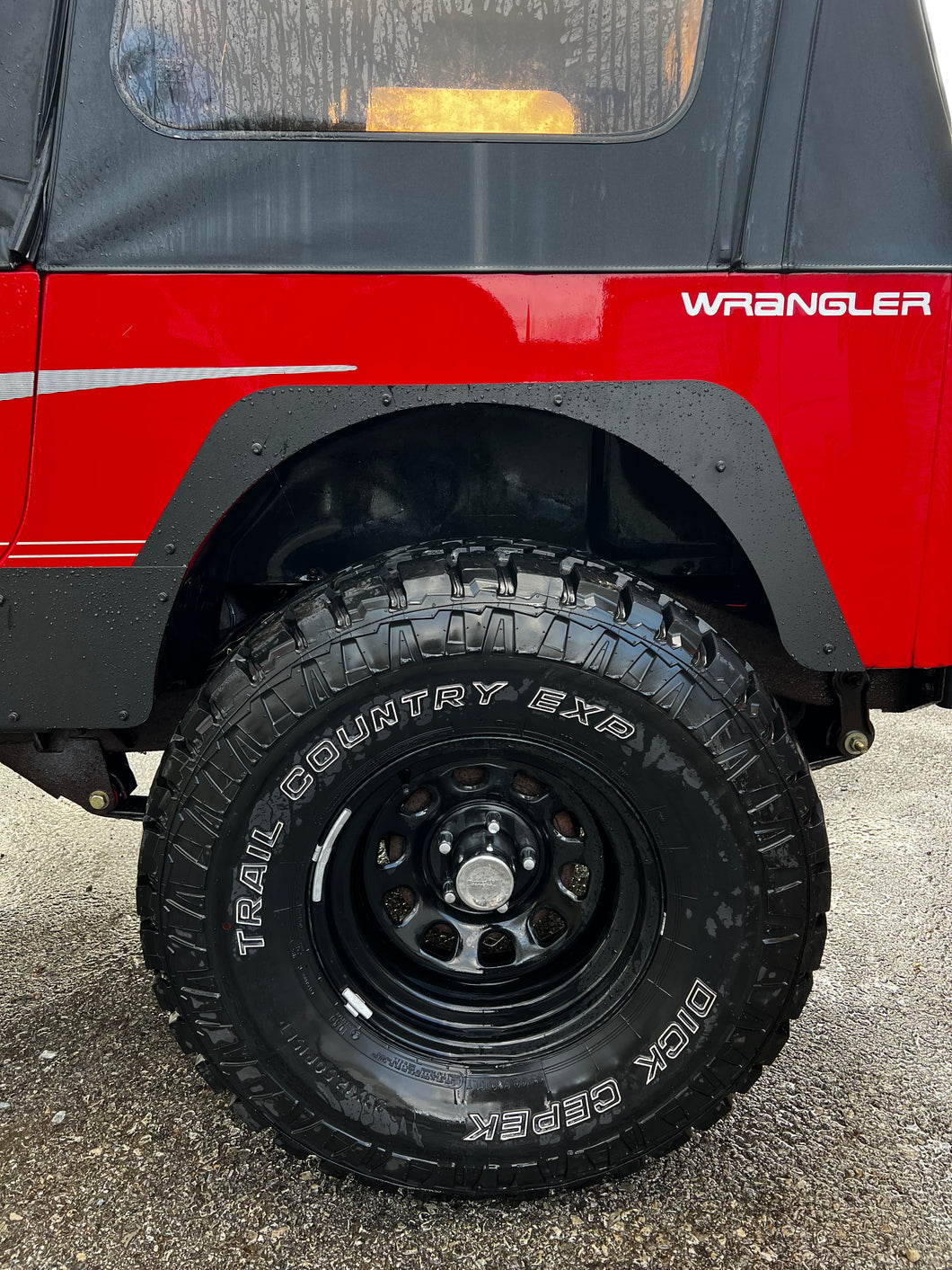 Jeep YJ Fender Deletes