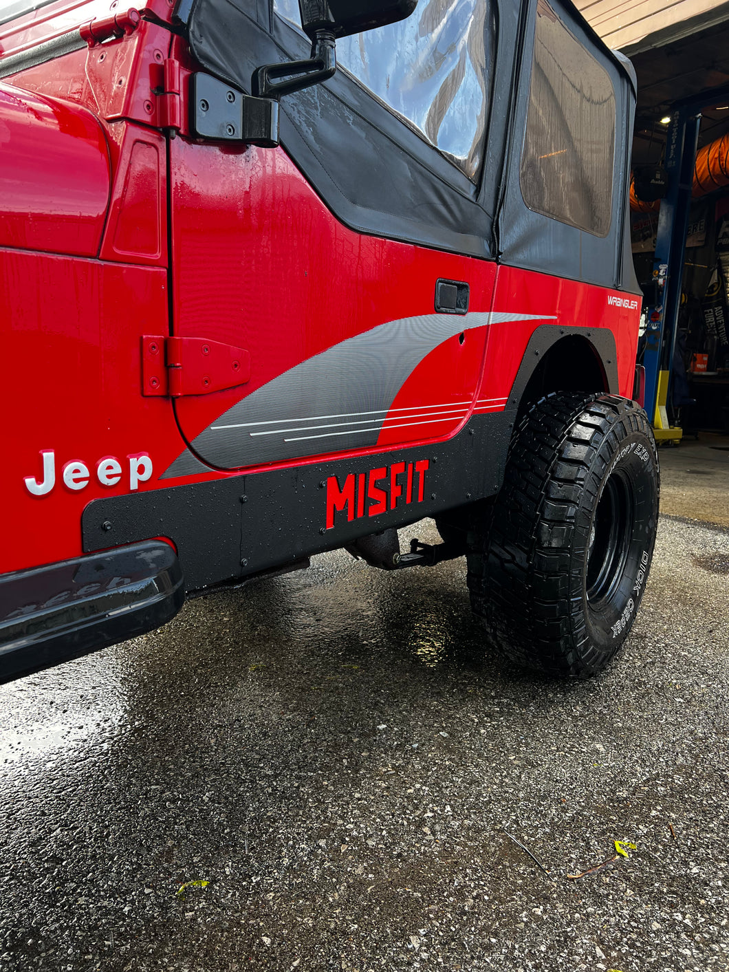 Jeep YJ Custom Sliders